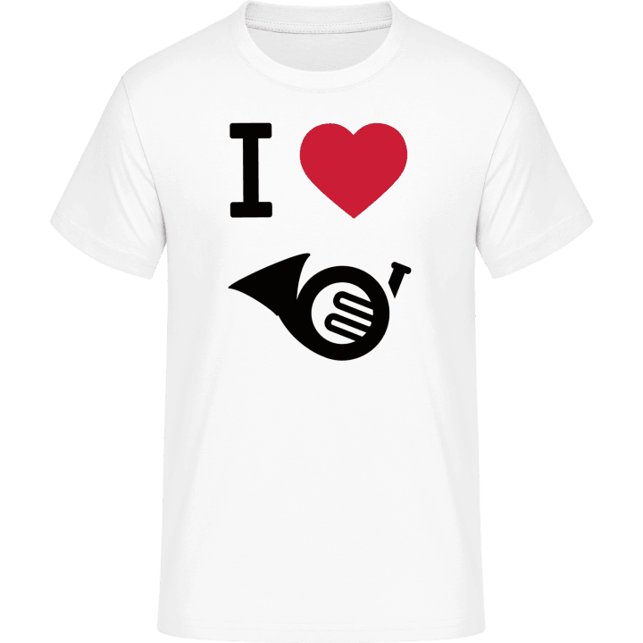I Heart French Horn Camiseta contain pic