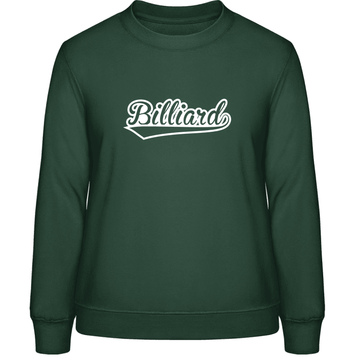 Billiard Logo Frauen Sweatshirt contain pic