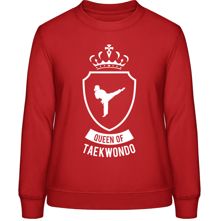 Queen of Taekwondo Frauen Sweatshirt contain pic