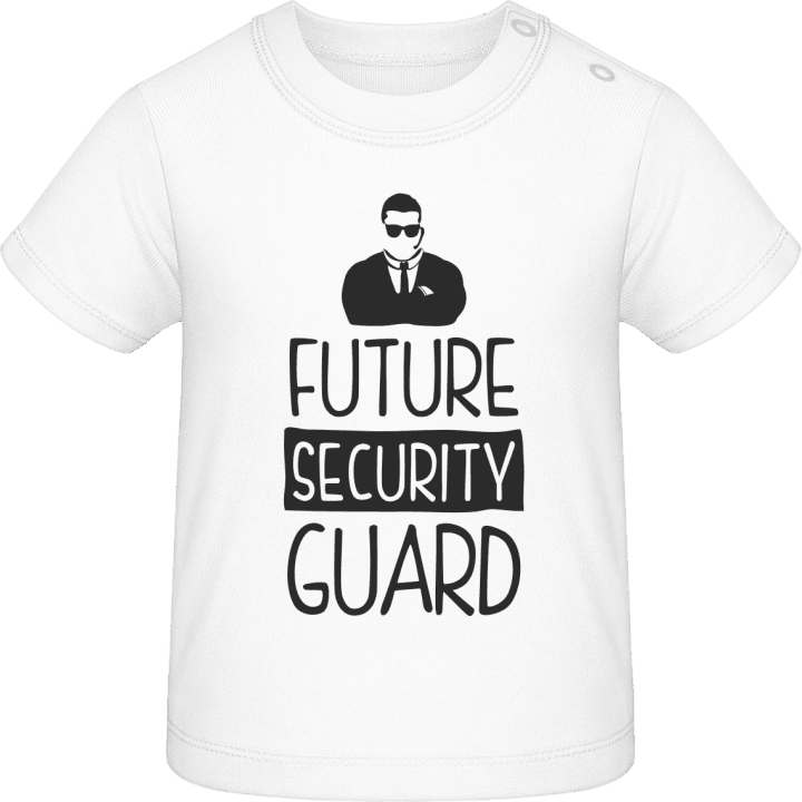 Future Security Guard T-shirt för bebisar contain pic