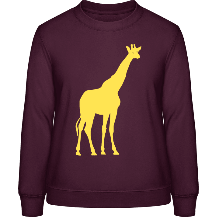 Giraffe Silhouette Frauen Sweatshirt 0 image