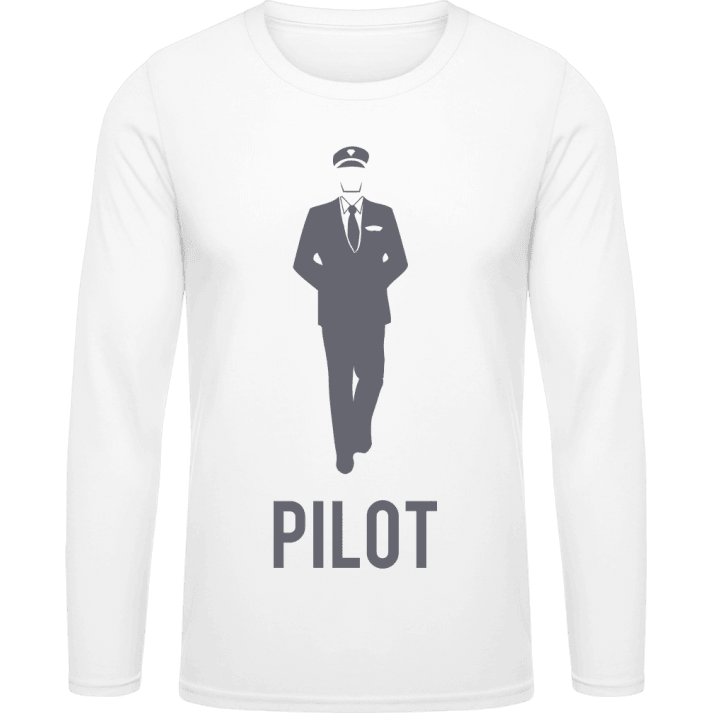 Pilot Captain Shirt met lange mouwen contain pic