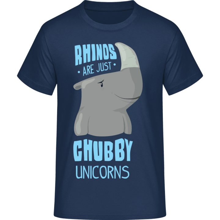 Rhinos Are Chubby Unicorns T-Shirt 0 image