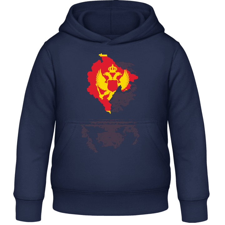 Montenegro Map Barn Hoodie contain pic