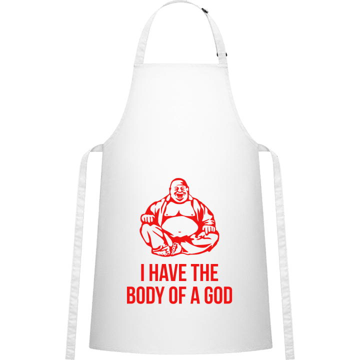 I Have The Body Of a God Kitchen Apron contain pic