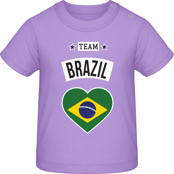 Team Brazil Heart T-shirt bébé contain pic