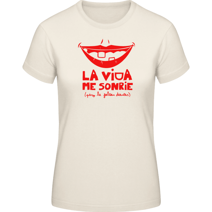 La Vida Me Sonrie T-shirt pour femme 0 image