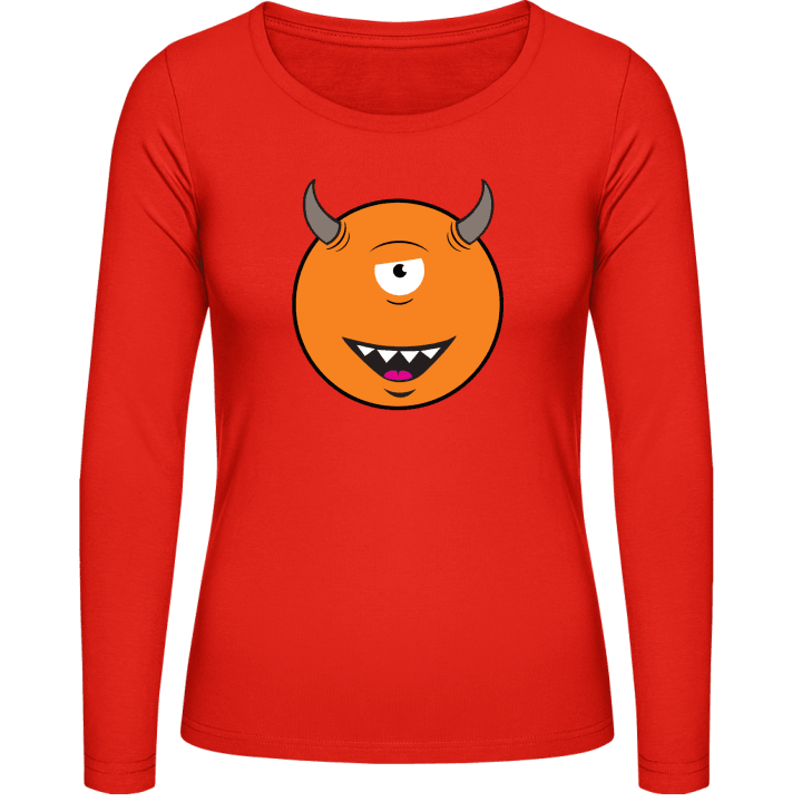 Cyclop Smiley Camisa de manga larga para mujer 0 image