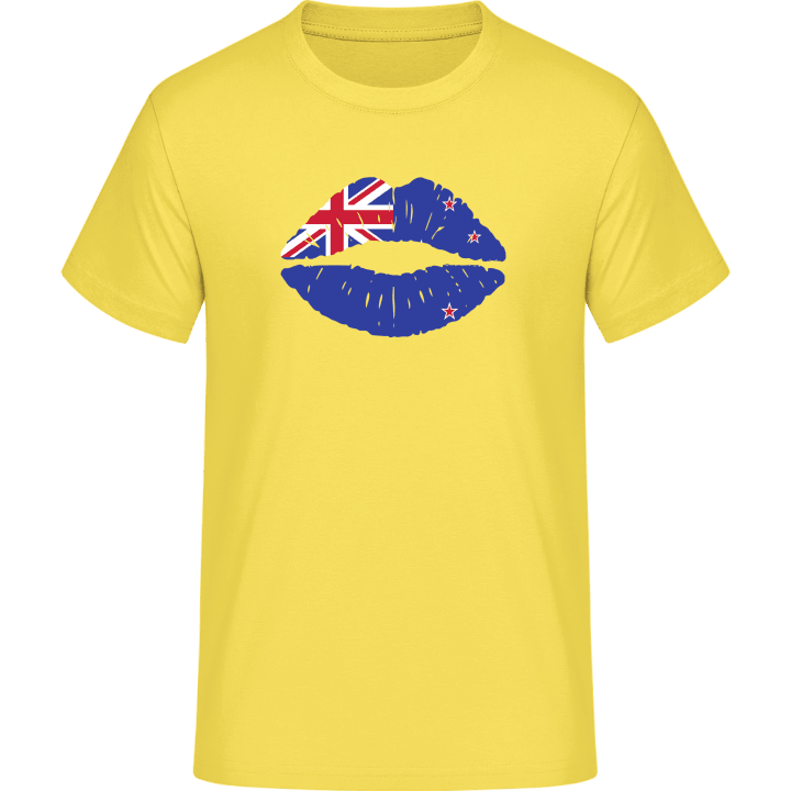 New Zeeland Kiss Flag T-Shirt 0 image
