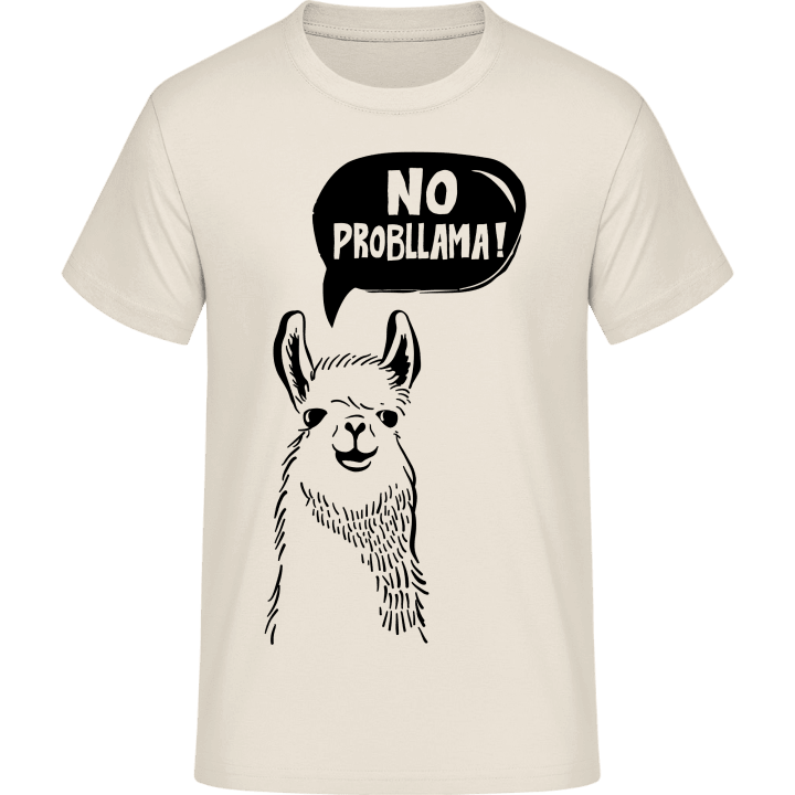 No Probllama Llama T-Shirt contain pic