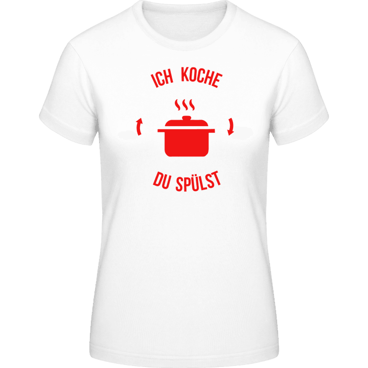 Ich koche T-shirt för kvinnor 0 image