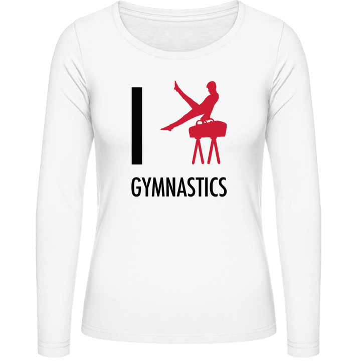 I Love Gym Vrouwen Lange Mouw Shirt contain pic