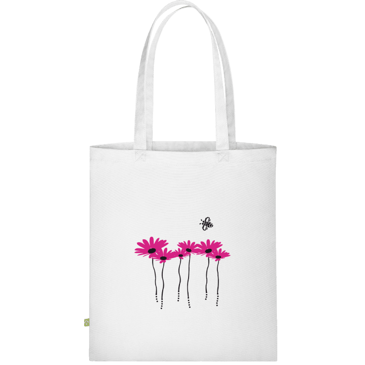 Flowers And Bee Cloth Bag 0 image