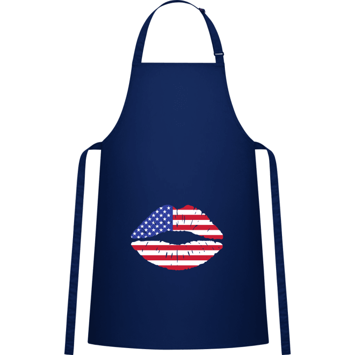 American Kiss Flag Kitchen Apron contain pic