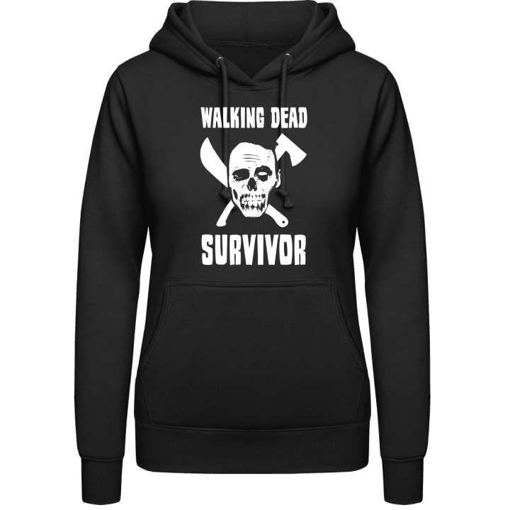 Walking Dead Survivor Hoodie för kvinnor 0 image