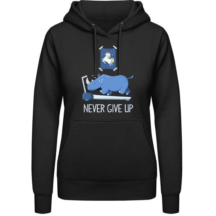 Never Give Up Vrouwen Hoodie 0 image