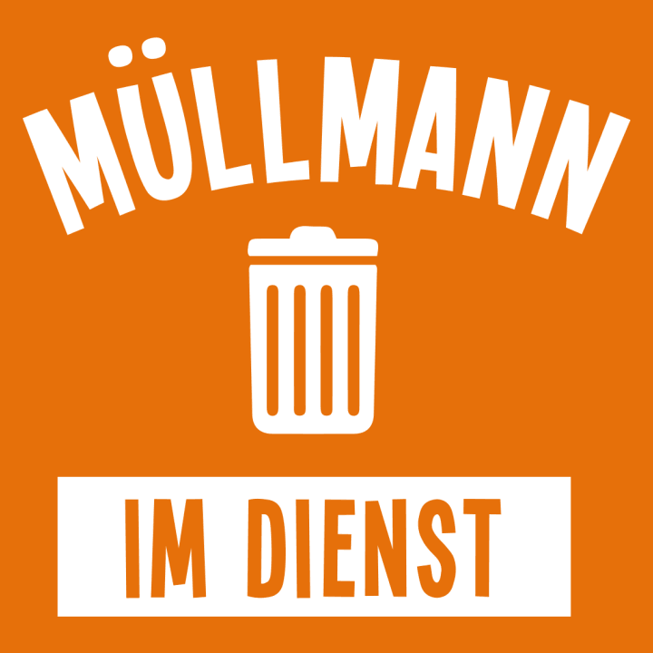 Müllmann im Dienst Delantal de cocina 0 image