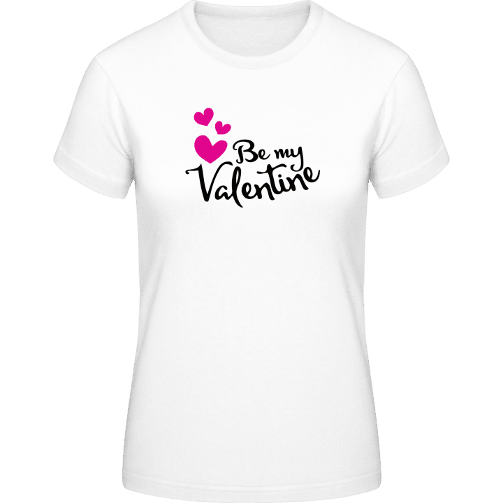 Be My Valentine Slogan T-shirt för kvinnor 0 image