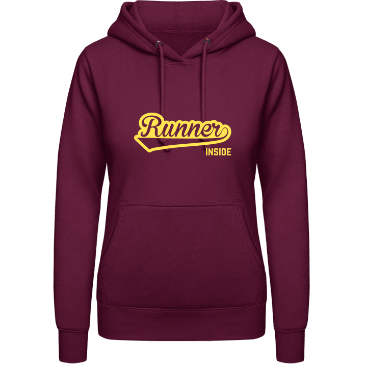 Runner Inside Women Hoodie contain pic