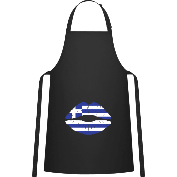 Greek Kiss Flag Kitchen Apron contain pic