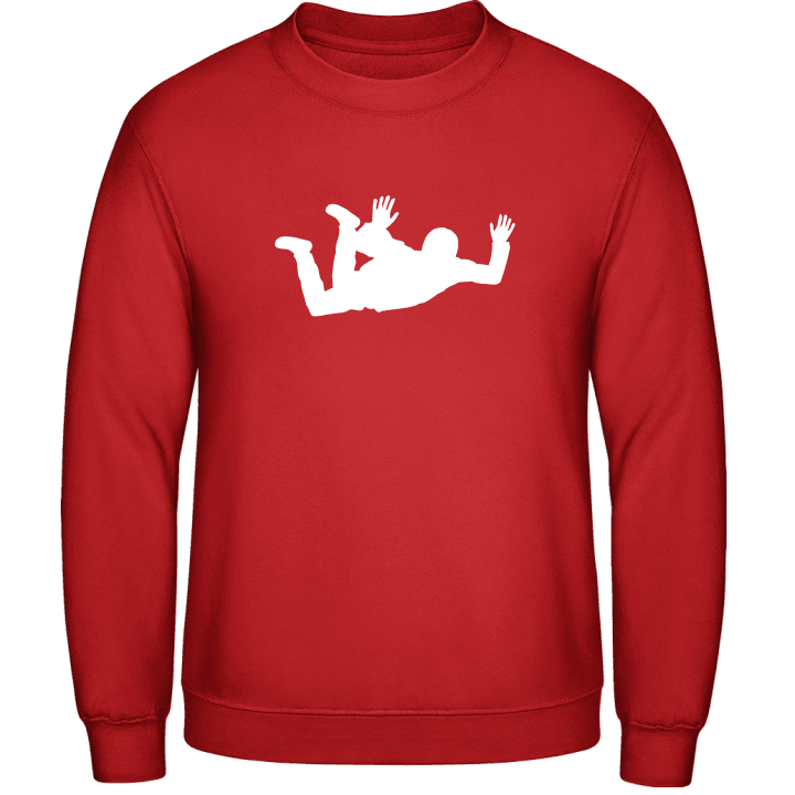 Skydiver Free Fall Silhouette Sweatshirt contain pic