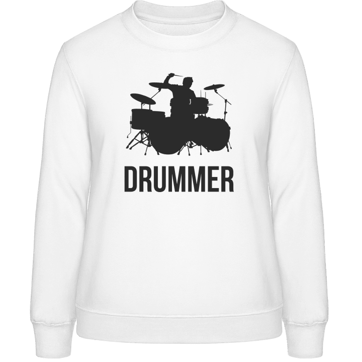 Drummer Felpa donna contain pic