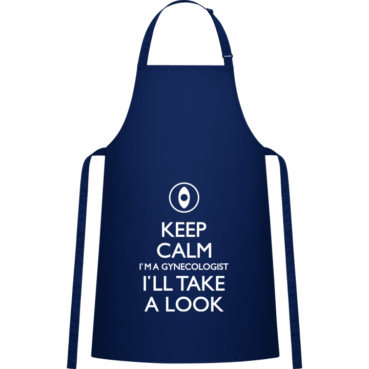 Keep Calm I'm A Gynecologist Kitchen Apron contain pic