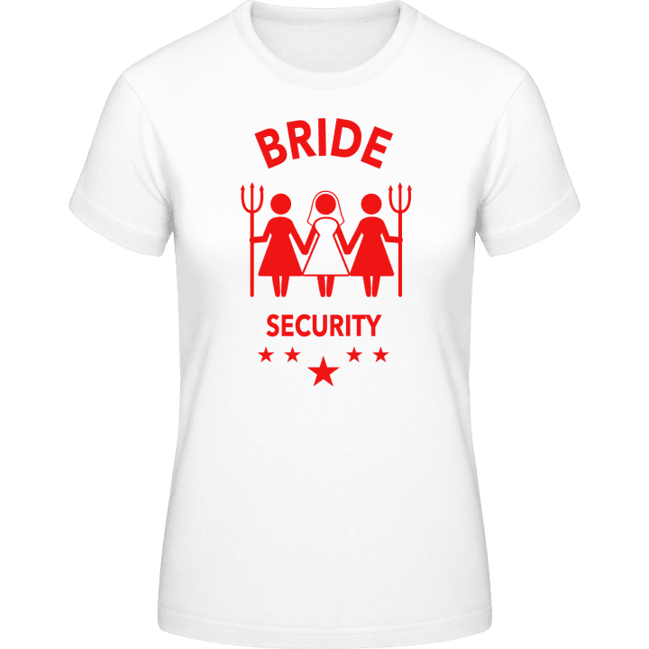 Bride Security Forks T-shirt för kvinnor 0 image