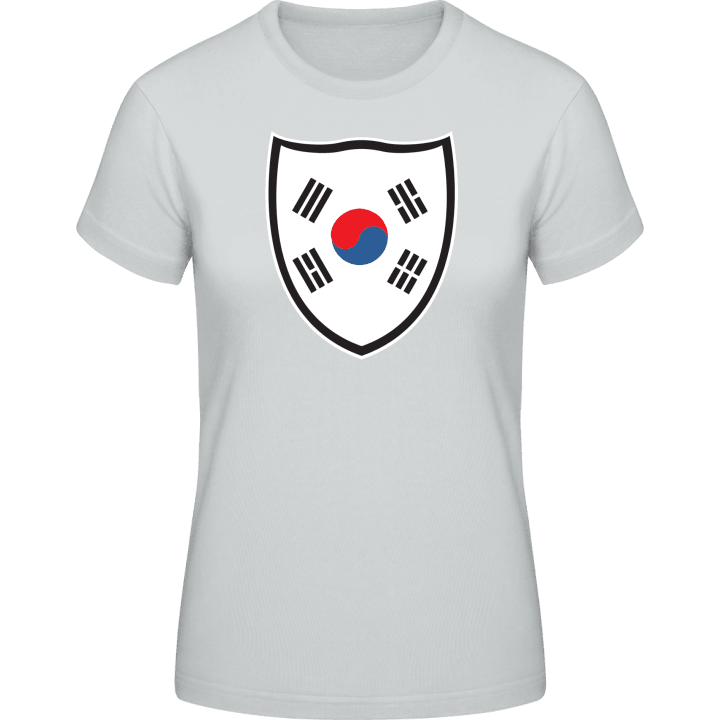 South Korea Shield Flag Camiseta de mujer contain pic