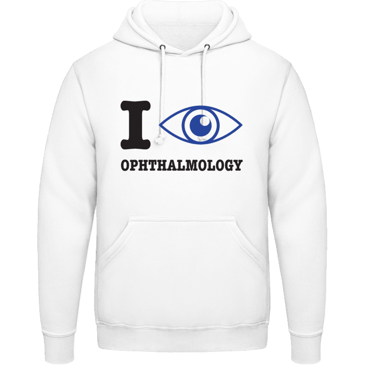I Love Ophthalmology Sweat à capuche contain pic