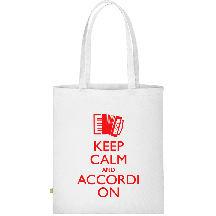 Keep Calm And Accordion Stoffen tas contain pic