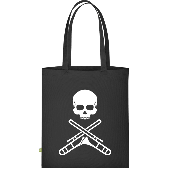 Trombonist Skull Väska av tyg contain pic
