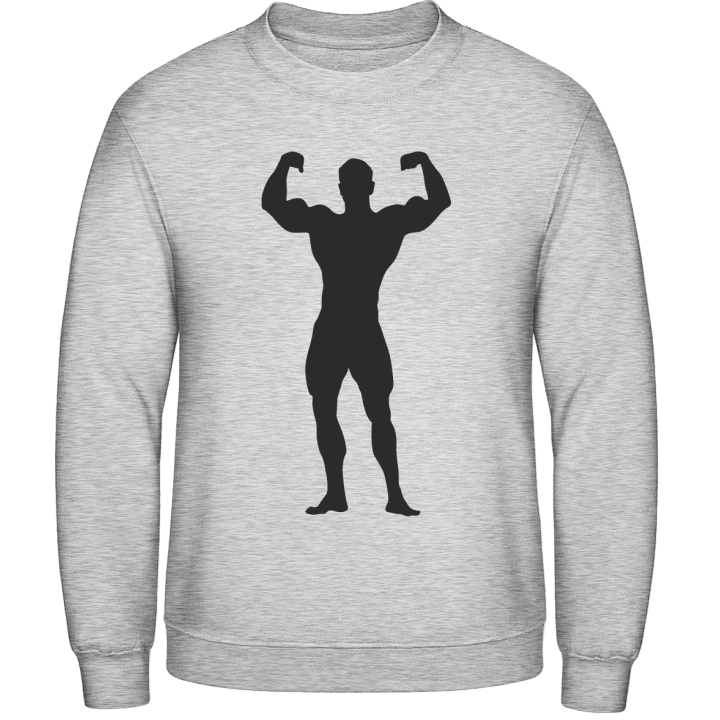 Body Builder Muscles Sweatshirt contain pic