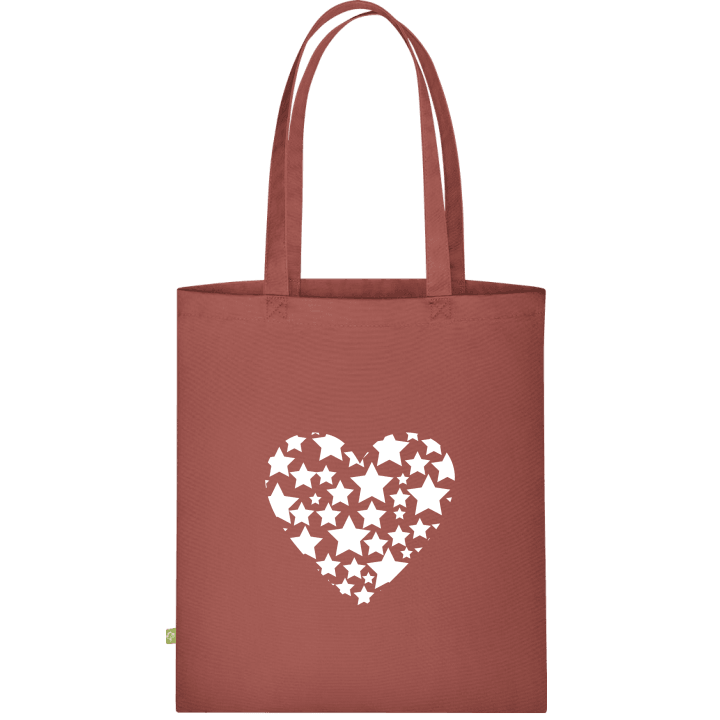 Stars in Heart Stofftasche contain pic