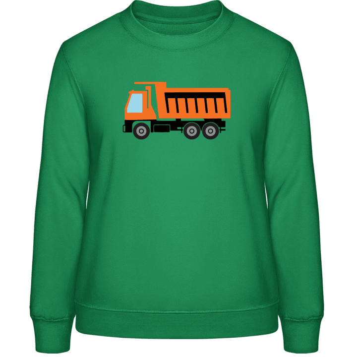 Tipper Construction Site Vrouwen Sweatshirt contain pic