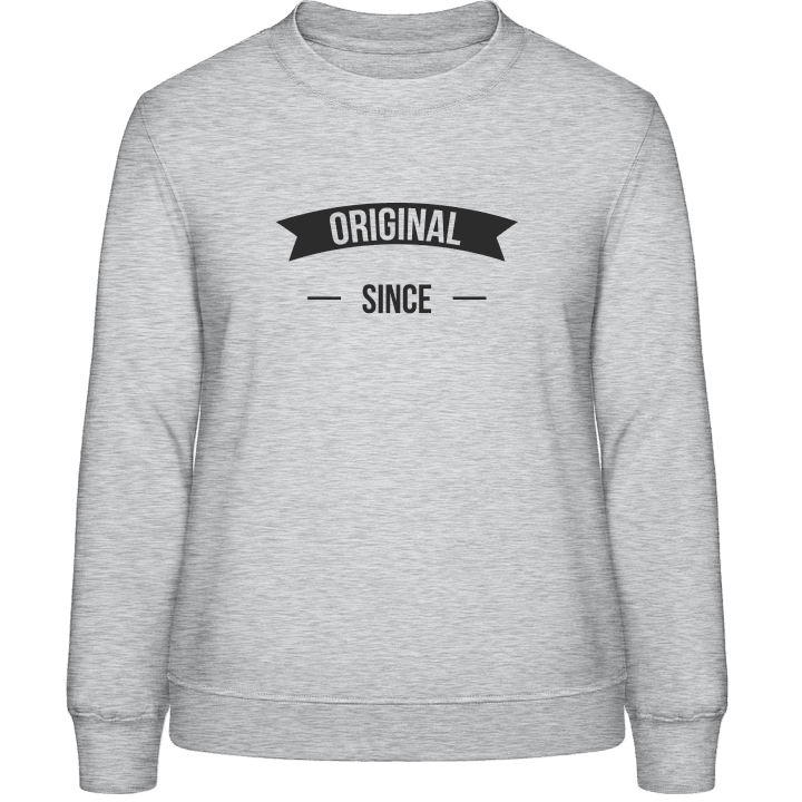 Original Since Födelseår Sweatshirt för kvinnor 0 image