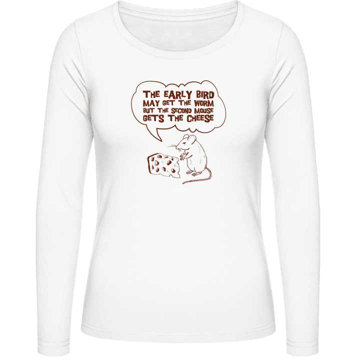 The Early Bird vs The Second Mouse Frauen Langarmshirt 0 image