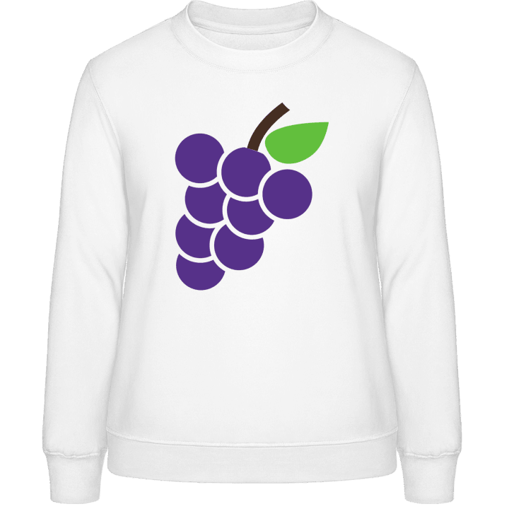Weintrauben Frauen Sweatshirt 0 image