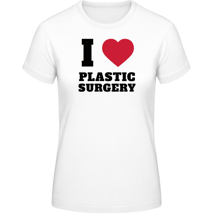 I Love Plastic Surgery Maglietta donna contain pic