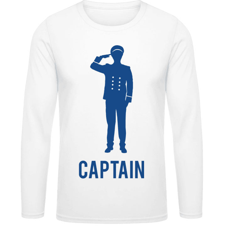 Captain Logo Shirt met lange mouwen contain pic
