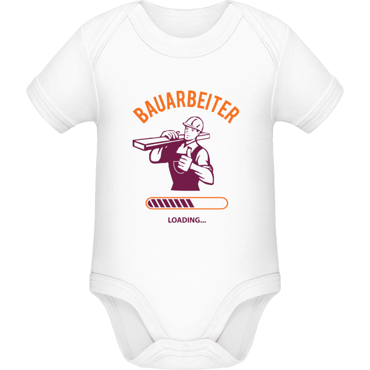 Bauarbeiter loading Baby Romper contain pic
