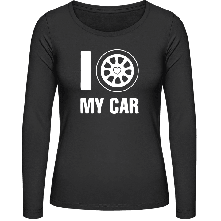 I Love My Car Frauen Langarmshirt 0 image