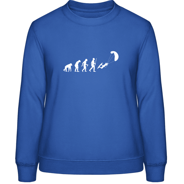 Kitesurfer Evolution Sweatshirt för kvinnor contain pic