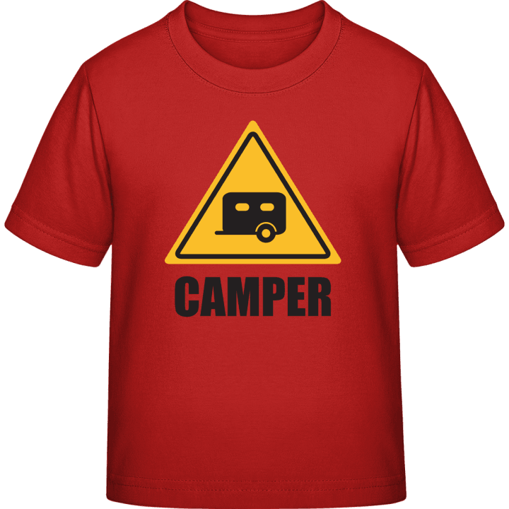 Camper Warning Kinder T-Shirt 0 image