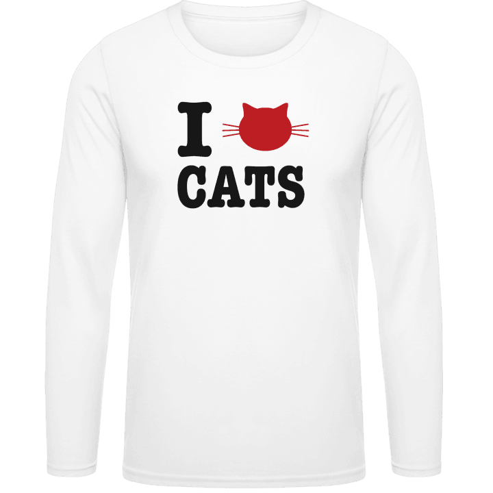 I Love Cats Long Sleeve Shirt 0 image