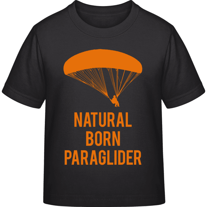 Natural Born Paraglider Kinder T-Shirt contain pic