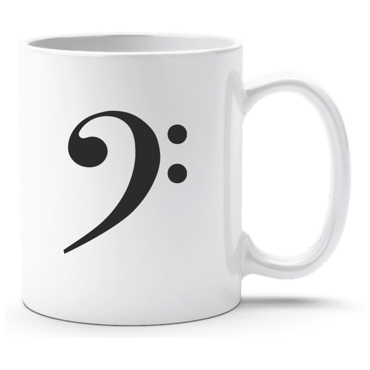 Bass Clef Tasse contain pic