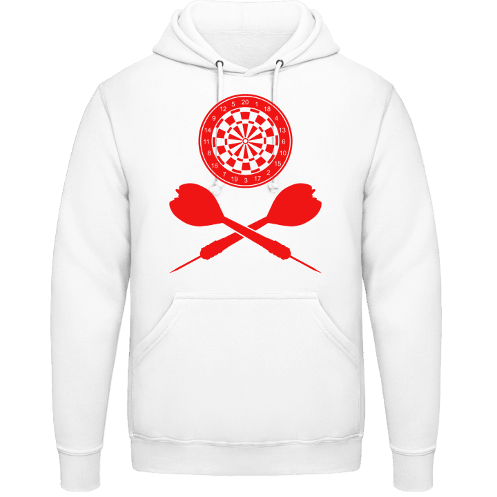 Crossed Darts with Target Sudadera con capucha contain pic