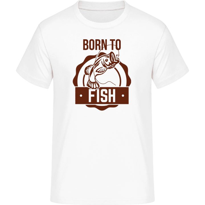 Born To Fish Logo Maglietta 0 image
