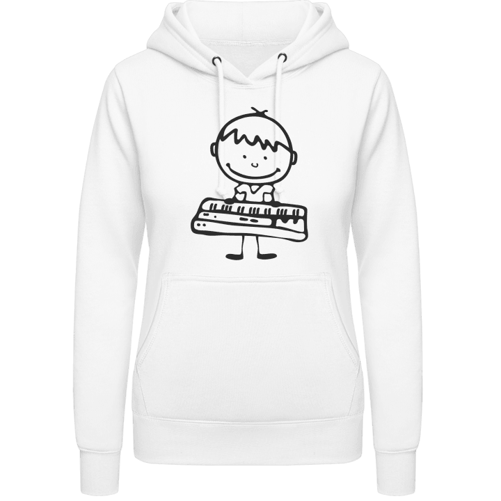 Keyboarder Comic Vrouwen Hoodie contain pic